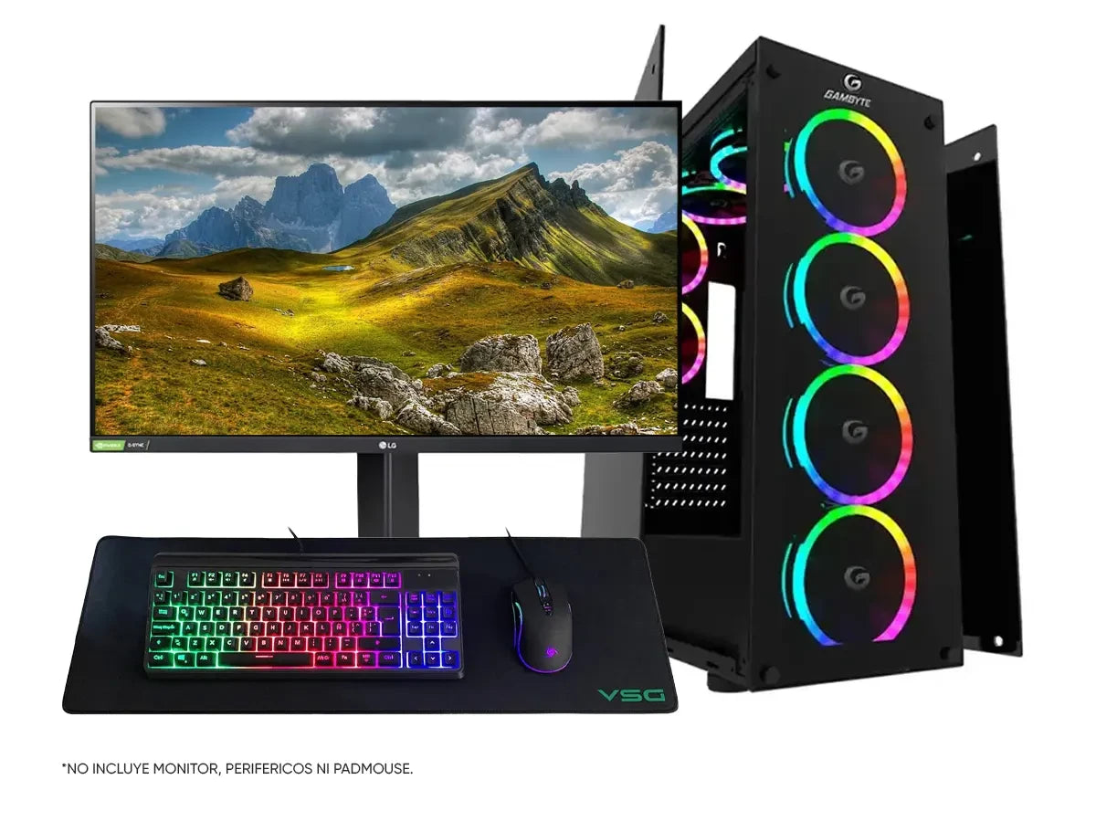 Computadora Intel Core I7 12700f, Tarjeta de Video Rtx 4060, SSD M.2 1TB, RAM 32GB