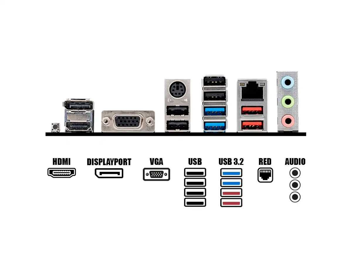 Placa Madre Msi B650m-p Pro (911-b650m-p) Socket Am5, Ram Ddr5 Buss 7200oc Mhz