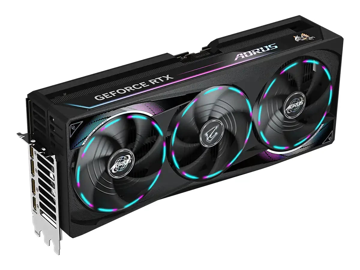 Tarjeta De Video Gigabyte Geforce Rtx 5090 32gb Gdrr7 Aorus Master (g5090-32vgsl) Nvidia 512 Bits, 3 Ventiladores