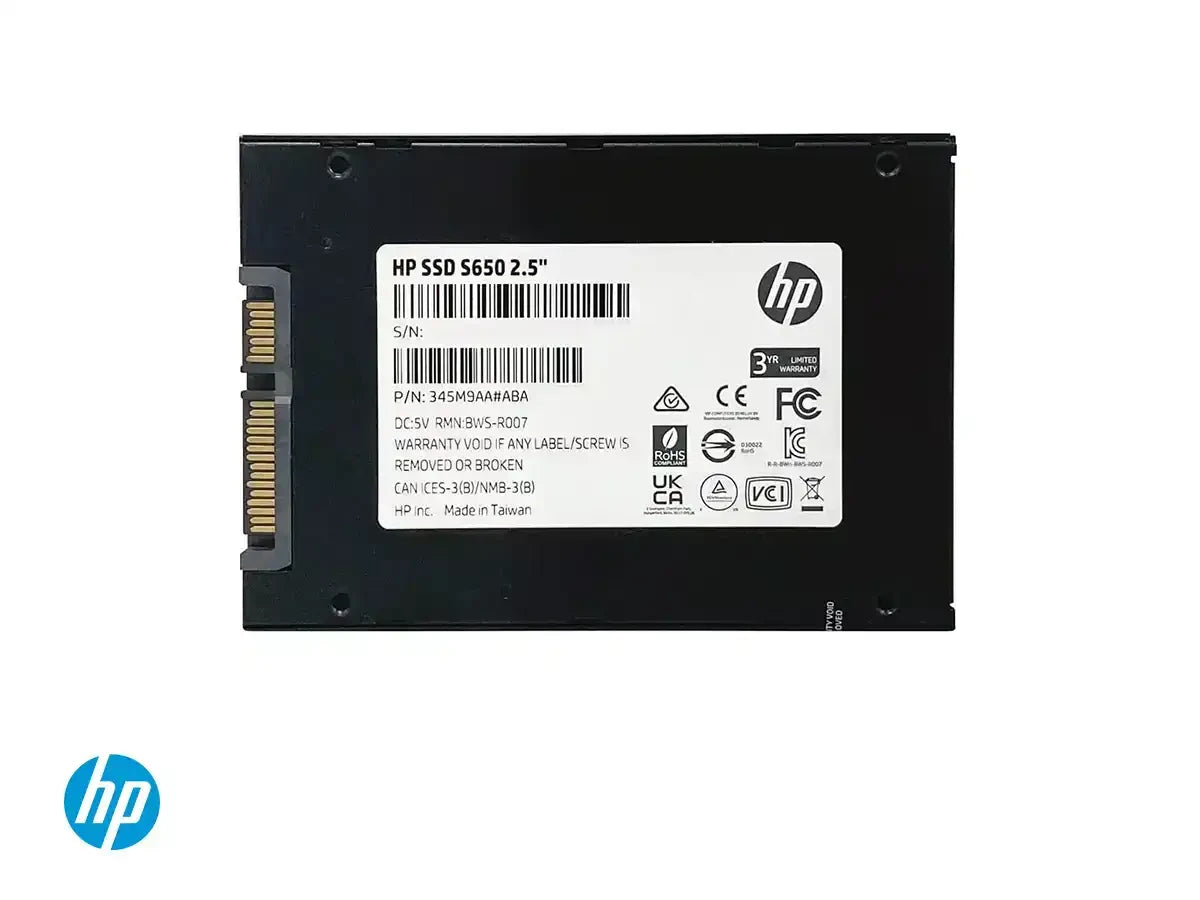 Unidad De Almacenamiento Ssd Sata 2.5 Hp 240gb S650 (345m8aa#) 560mb/s