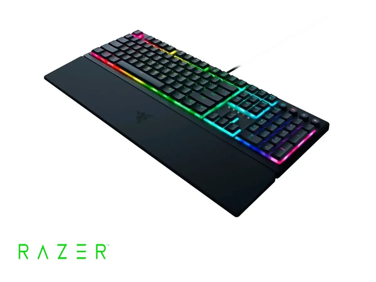 Teclado Gamer Razer Ornata V3 (rz03-04461100-r311) Semi Mecanico, Led Rgb, Negro