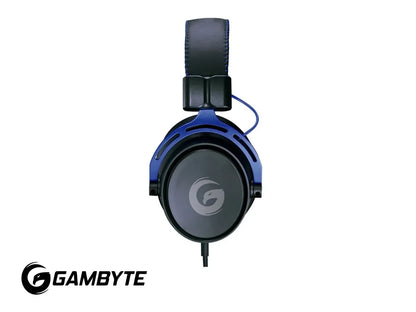 Auricular Gambyte Templar 7.1 Gaming (bmbh439ad) Con Microfono, Interfaz Jack 3.5 Mm, Azul