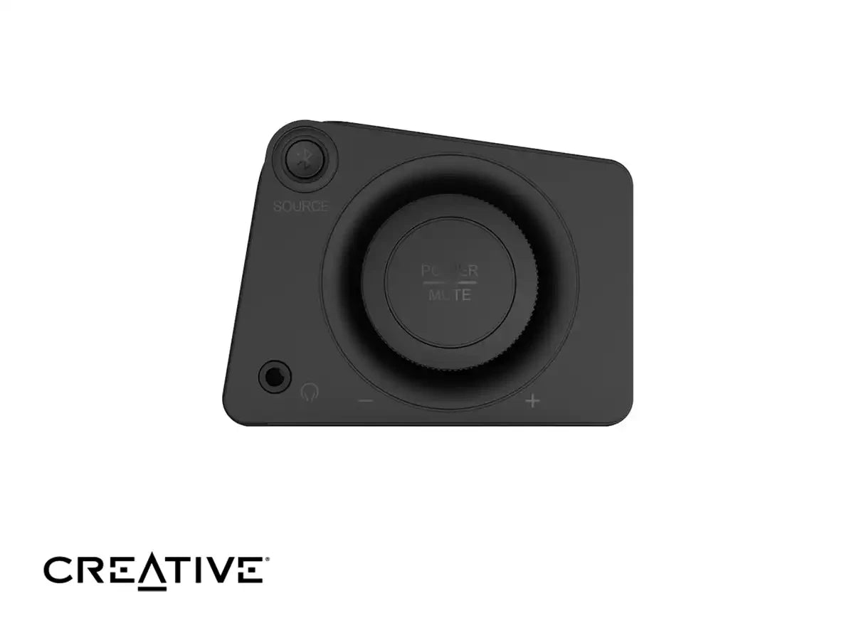 Parlante Creative Sound Bar Stage Se Mini 12w/24w (51mf8460aa000) Interfaz Jack 3.5 Mm, Usb, Bt, Negro