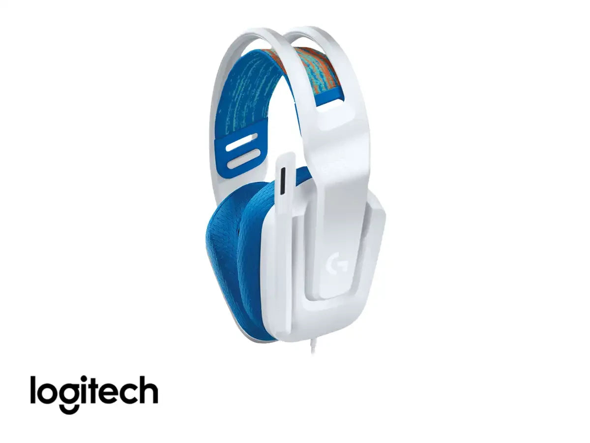 Auricular Logitech G335 Gaming (981-001017) Con Microfono, Interfaz Jack 3.5mm, Blanco