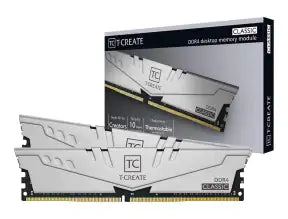 Memoria Ram Teamgroup Ddr4 16gb (8gbx2) T-create Classic (ttccd416g3200hc22dc01) 3200 Mhz, Plateado
