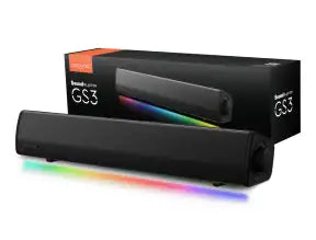 Parlante Creative Gaming Sound Blaster Gs3 24w (51mf8465aa000) Conectividad 3.5mm, Bt 5.4, Rgb, Negro