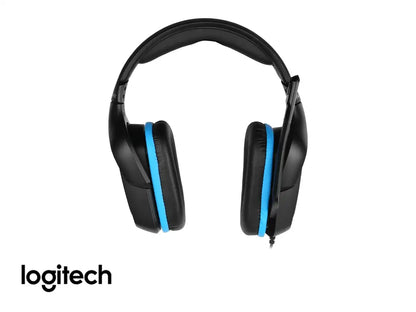 Auricular Logitech G432 Gaming (981-000769) Con Microfono, Interfaz Usb, Negro C/ Azul