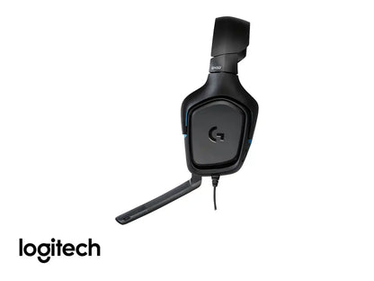 Auricular Logitech G432 Gaming (981-000769) Con Microfono, Interfaz Usb, Negro C/ Azul