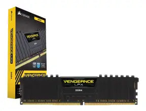 Memoria Ram Corsair Ddr4 16gb Vengeance Lpx (cmk16gx4m1e3200c16) 3200 Mhz, Negro