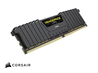 Memoria Ram Corsair Ddr4 16gb Vengeance Lpx (cmk16gx4m1e3200c16) 3200 Mhz, Negro