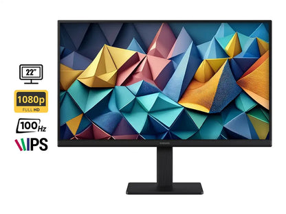 Monitor Samsung 22 Pulgadas Ls22d300 (ls22d300galxpe) Ips Frecuencia 100hz, Fhd, 5ms, 1 Hdmi, 1 Vga