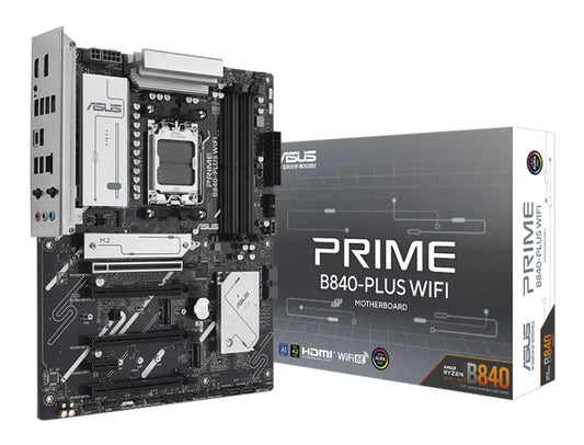 Placa Madre Asus B840 Wifi (prime B840-plus Wifi ) Atx 4 Slot De Ram Ddr5