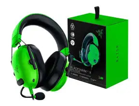 Auricular Razer Blackshark V2 X Gaming (rz04-03240600-r3u1) Con Microfono, Interfaz Jack 3.5 Mm, Verde