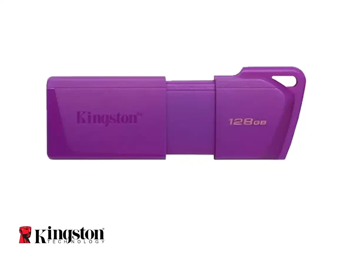 Memoria Usb Kingston 128gb Datatraveler Exodia Neon (kc-u2l128-7lp) Usb 3.2, Dispositivo De Almacenamiento, Pupura