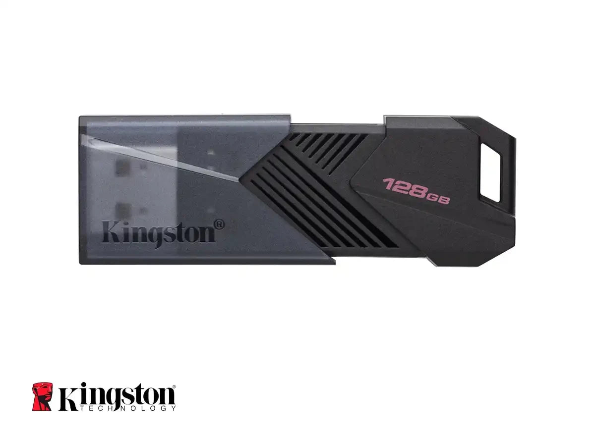 Memoria Usb Kingston 128gb Datatraveler Exodia Onyx (dtxon/128gb) Usb 3.2, Dispositivo De Almacenamiento, Negro