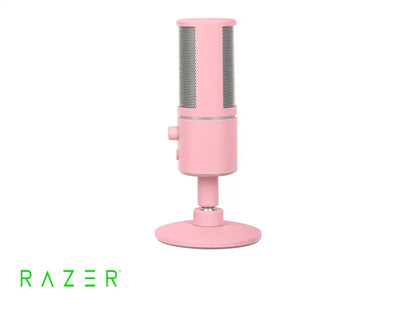 Microfono Razer Seiren X Gaming (rz19-02290300-r3m1) Interfaz Usb, Rosado