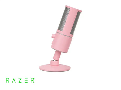 Microfono Razer Seiren X Gaming (rz19-02290300-r3m1) Interfaz Usb, Rosado