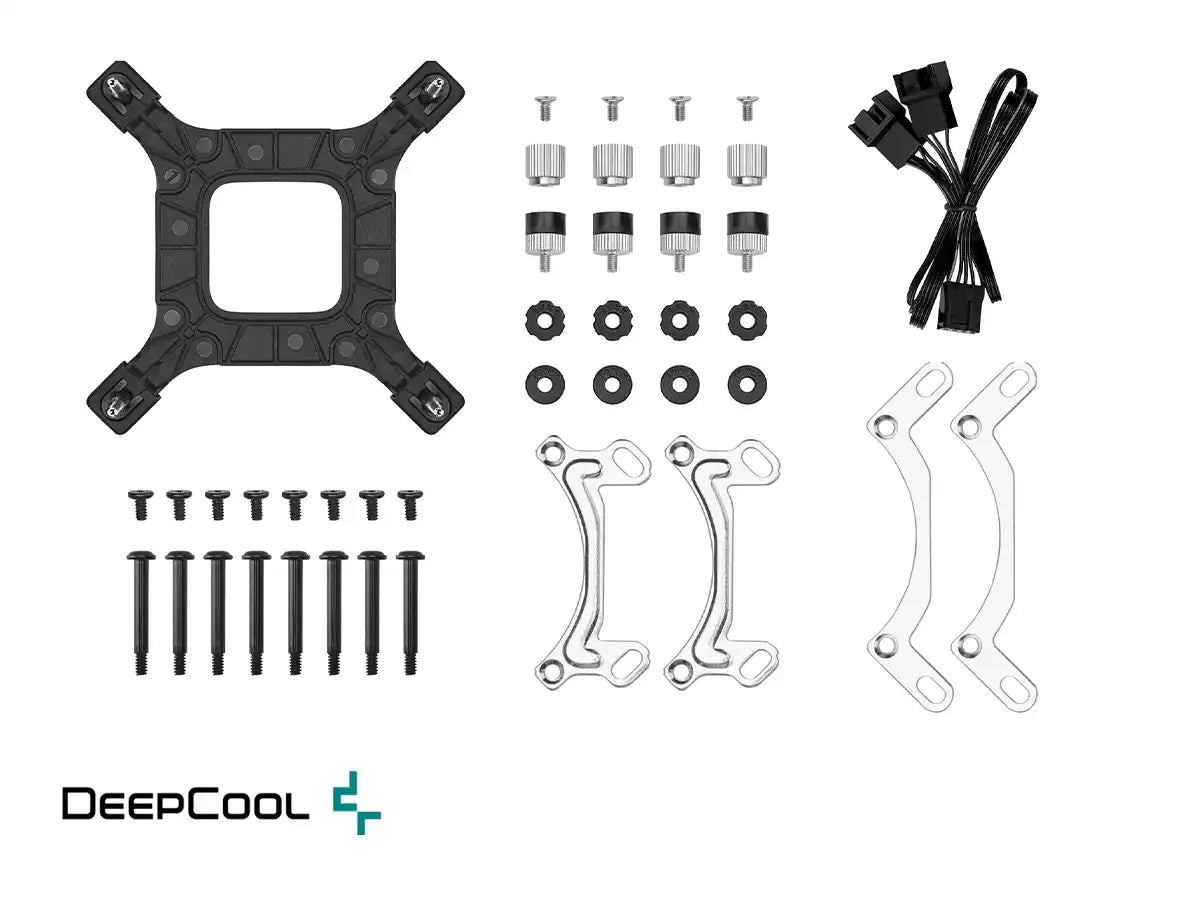 Sistema De Enfriamiento Liquido Deepcool Le240 V2 (r-le240-bkammc-g-2) 2 Ventiladores, 240 Mm, 2da Gen Bomba, Led Argb