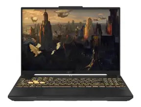 Laptop Asus Core 5 210h Tuf Gaming F16 Fx607vj-rl016 (90nr0mz6-m000p0) 16" Fhd 144hz, Ram 8gb, Ssd 512gb, Rtx 3050 6gb, Mecha Gray