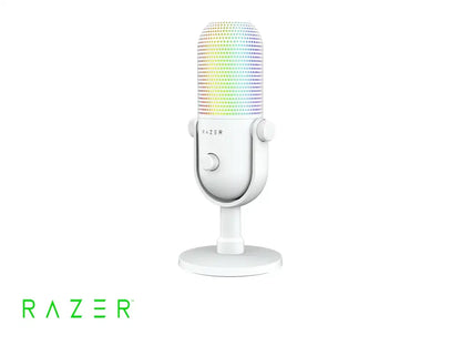 Microfono Razer Seiren V3 Chroma (rz19-05060200-r3u1) Interfaz Usb, White