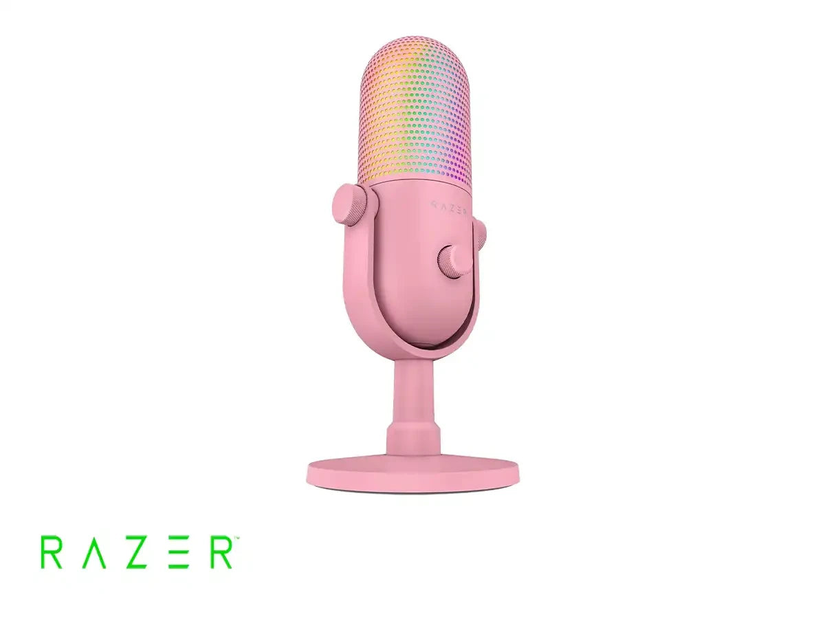 Microfono Razer Seiren V3 Chroma (rz19-05060300-r3u1) Interfaz Usb, Pink