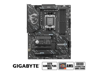 Placa Madre Msi X870 Gaming Plus Wifi (msi -x870-gamingp- Wifi ) Socket Am5, Ram Dddr5 Buss 8400oc Mhz