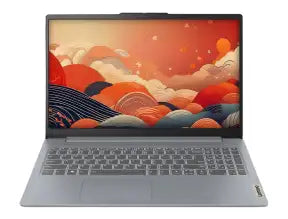 Laptop Lenovo Ryzen 5 7520u Ideapad Slim 3 15amn8 (82xq00n5lm) Pantalla15.6" Fhd Tn, Ram 8gb, Ssd 512gb, S/sistema, Gris Artico