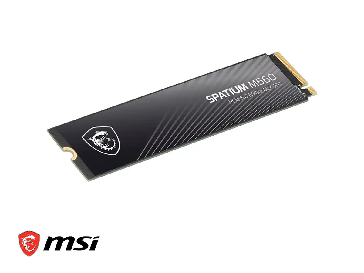 Unidad De Almacenamiento Ssd M.2 Pcie Msi 1tb Nvme Spatium M560, 2280 (s78-440l0f0-p83) 8700mb/s De Escritura Y Hasta 10 300 Mb/s De Lectura
