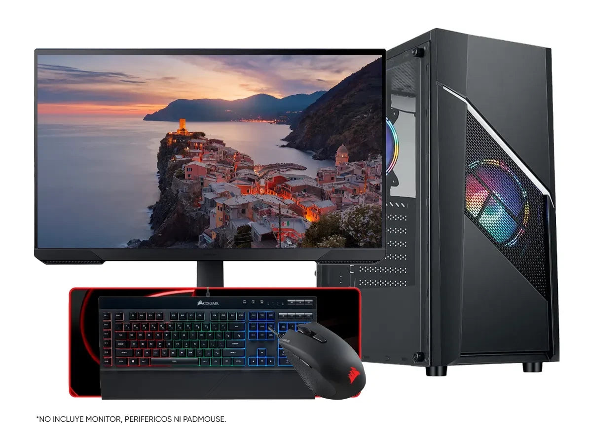 Computadora Intel Core I5 12400f, Tarjeta de Video Rtx 4060, SSD M.2 512GB, RAM 16GB
