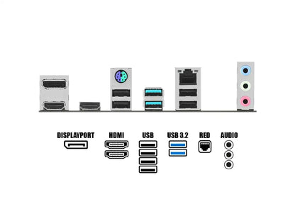 Placa Madre Asus B760m-a Prime (90mb1ek0-m0aay0) Socket Lga 1700, Ram Ddr5 Buss 7200oc Mhz, 13va, 12va Gen
