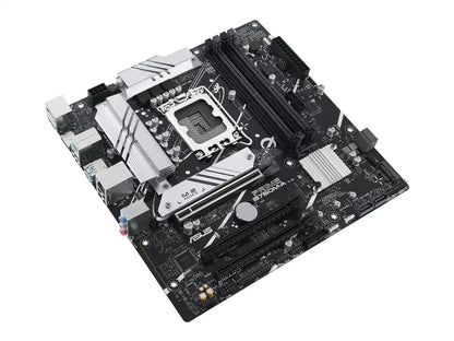 Placa Madre Asus B760m-a Prime (90mb1ek0-m0aay0) Socket Lga 1700, Ram Ddr5 Buss 7200oc Mhz, 13va, 12va Gen