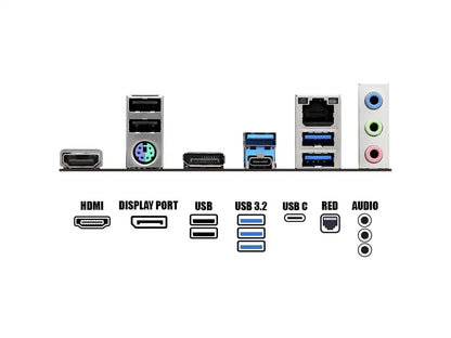 Placa Madre Asrock B760m Pg Lightning/d4 (90-mxbly0-a0uayz) Socket Lga 1700, Ram Ddr4 5333oc Mhz, 14va, 13va, 12va Gen