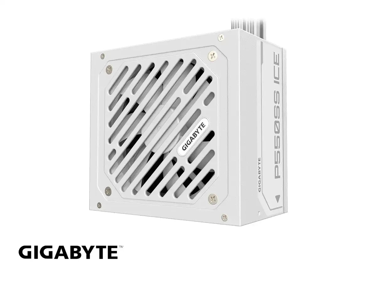 Fuente Gigabyte 550w P550ss Ice (p550ss Ice) Atx, 80 Plus Silver, No Modular, Blanco