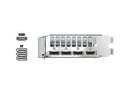 Tarjeta De Video Gigabyte Geforce Rtx 5060 8gb Eagle Oc Ice Gddr7 (gv-n5060eagle Oc Ice-8gd) Nvidia 128 Bits, 2 Ventiladore