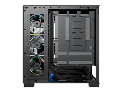 Case Antryx Fx850 Pro Gaming S/fuente (ac-fx850kp) Panel De Vidrio, 5 Ventiladores, Led Argb, Negro