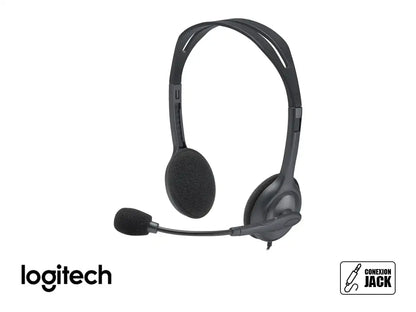 Auricular Logitech H111 (981-000612) Con Microfono, Negro