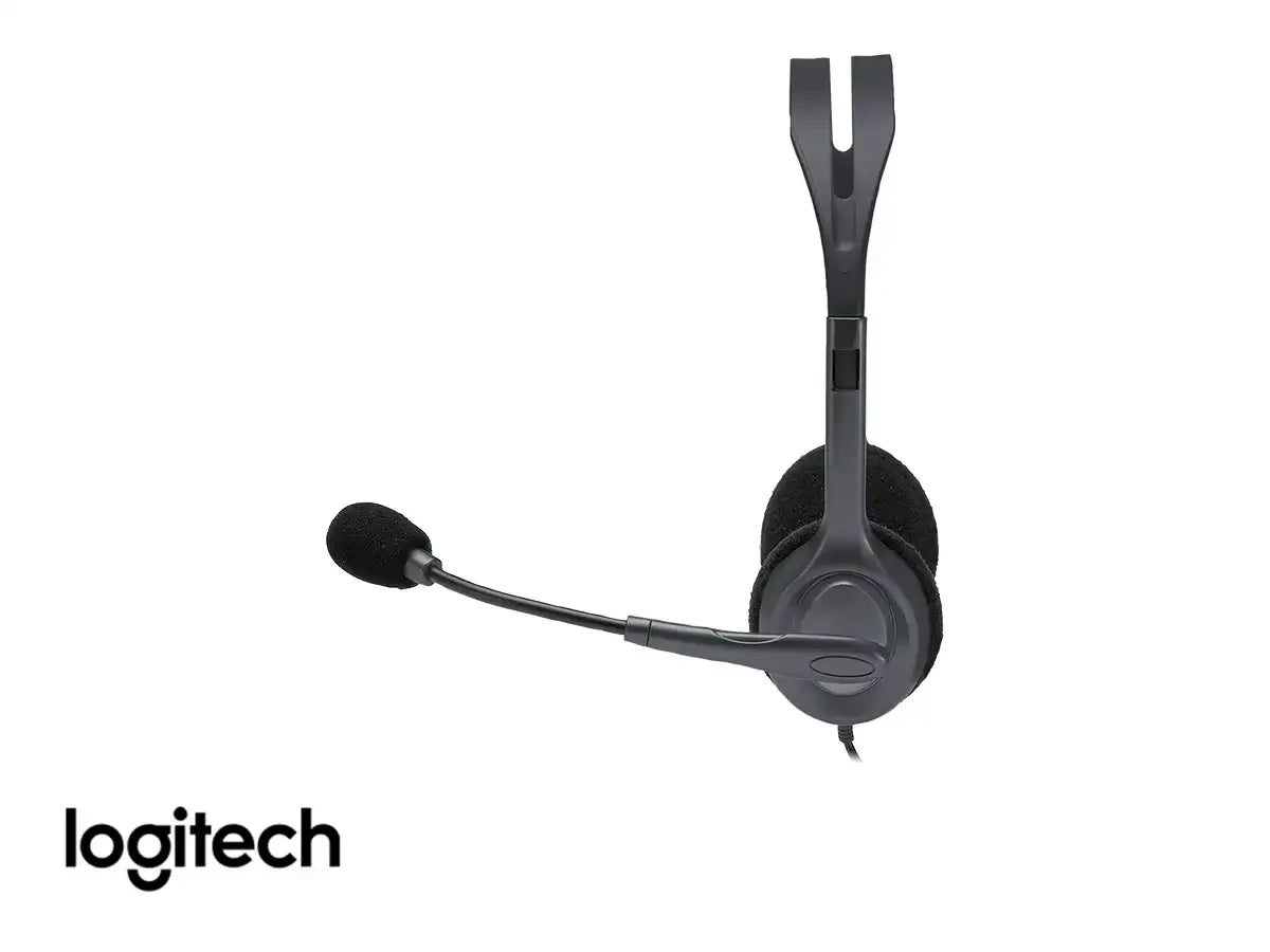 Auricular Logitech H111 (981-000612) Con Microfono, Negro