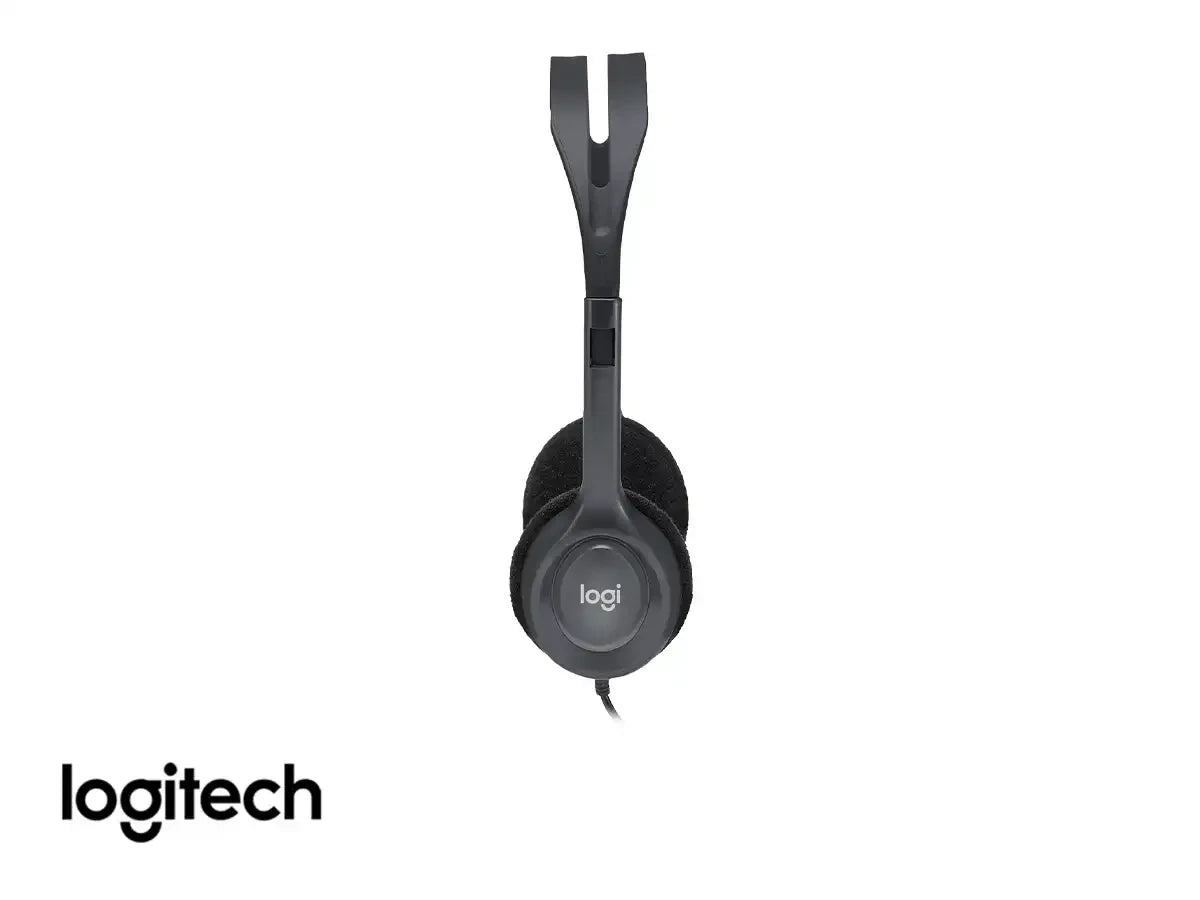 Auricular Logitech H111 (981-000612) Con Microfono, Negro