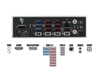 Placa Madre Asus Rog Strix Z890-e Gaming Wifi (rog Strix Z890-e Gaming Wifi) Socket Lga 1851, Ram Ddr5, Core Ultra Gen., Rgb