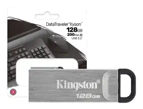 Memoria Usb Kingston 128gb Datatraveler Kyson (dtkn/128gb) Usb 3.2, Dispositivo De Almacenamiento