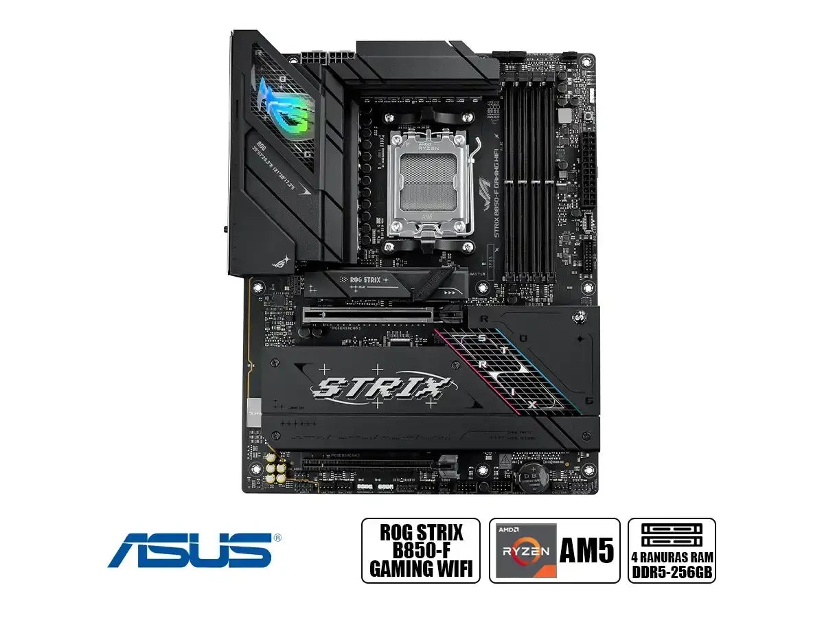 Placa Madre Asus B850-f Rog Strix Gaming Wifi (rog Strix B850-fi) Socket Am5, Ddr5