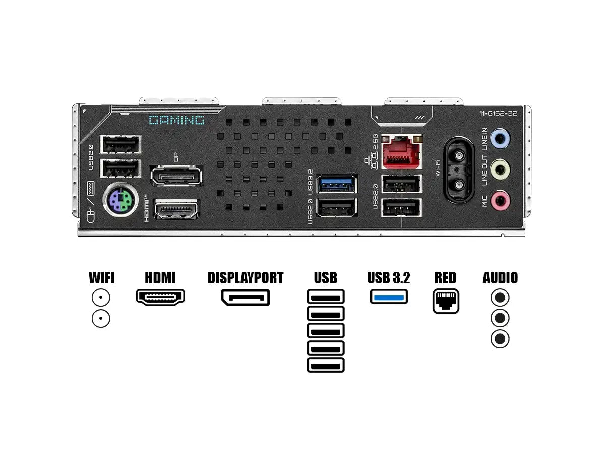 Placa Madre Gigabyte H810m Gaming Wifi6 (h810m Gaming Wifi6) Socket Lga 1851, Ram Ddr5 8200 Mhz, Core Ultra