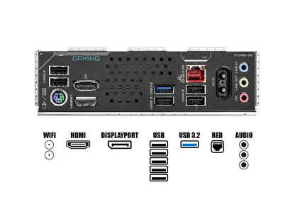 Placa Madre Gigabyte H810m Gaming Wifi6 (h810m Gaming Wifi6) Socket Lga 1851, Ram Ddr5 8200 Mhz, Core Ultra