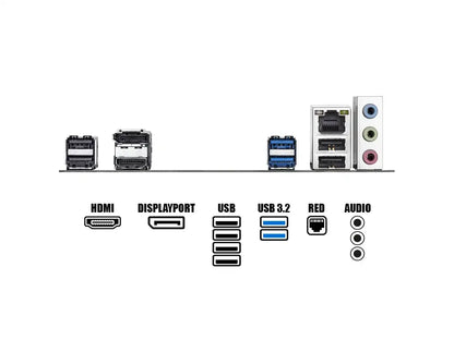 Placa Madre Gigabyte H810m K (h810m K G10) Socket Lga 1851, Ram Ddr5 8200 Mhz, Core Ultra