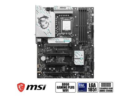 Placa Madre Msi B860 Gaming Plus Wifi (b860 Gaming Plus Wifi) Socket Lga 1851, Ram Ddr5, Core Ultra