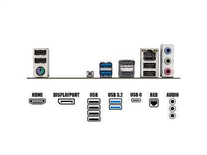 Placa Madre Gigabyte B650m H (b650m-h) Socket Am5, Ram Ddr5 Buss 6400oc Mhz