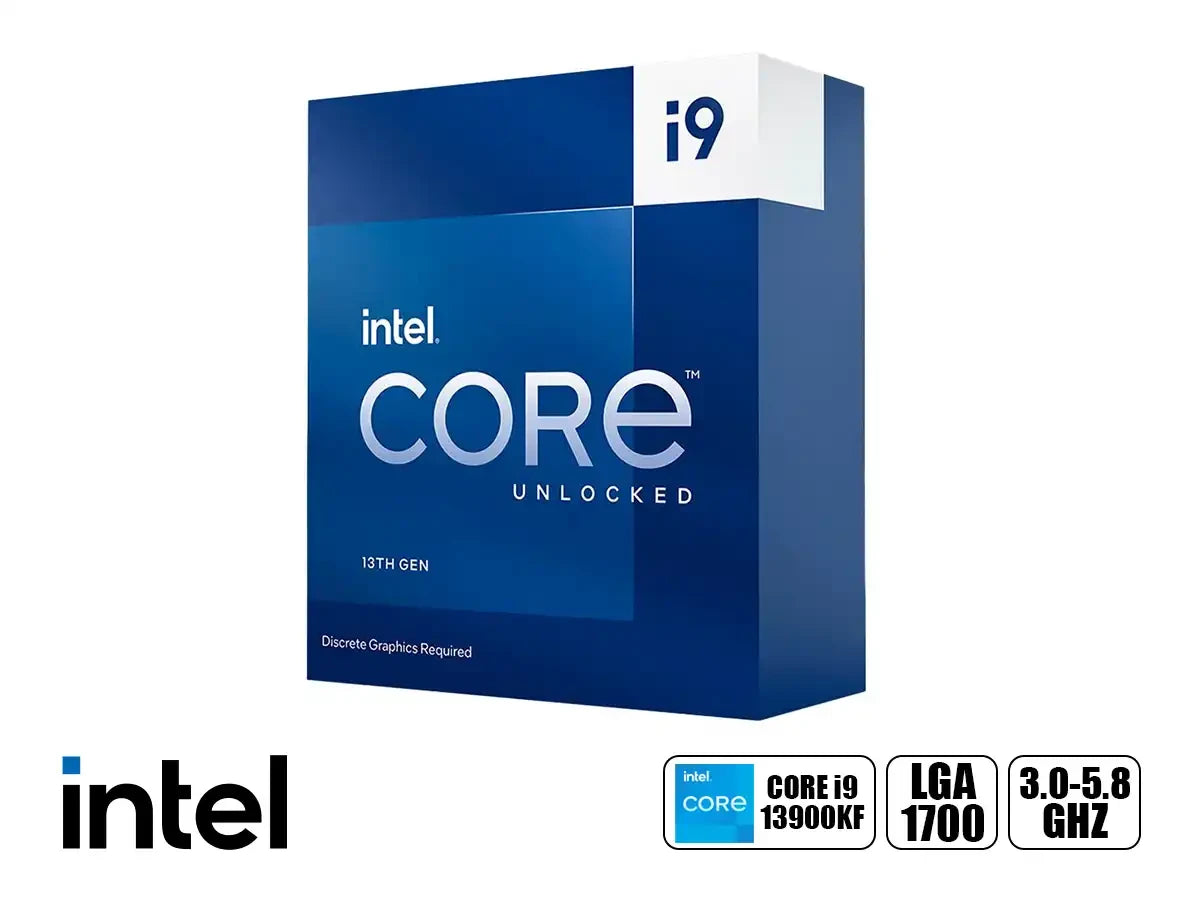 Procesador Intel Core I9 13900kf 3.0ghz Hasta 5.8ghz 36mb (bx8071513900kf) Lga 1700, 24 Nucleos, S/ Grafica, S/cooler