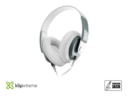 Auricular Klip Xtreme Obsession (khs-550wh) Con Microfono, Blanco