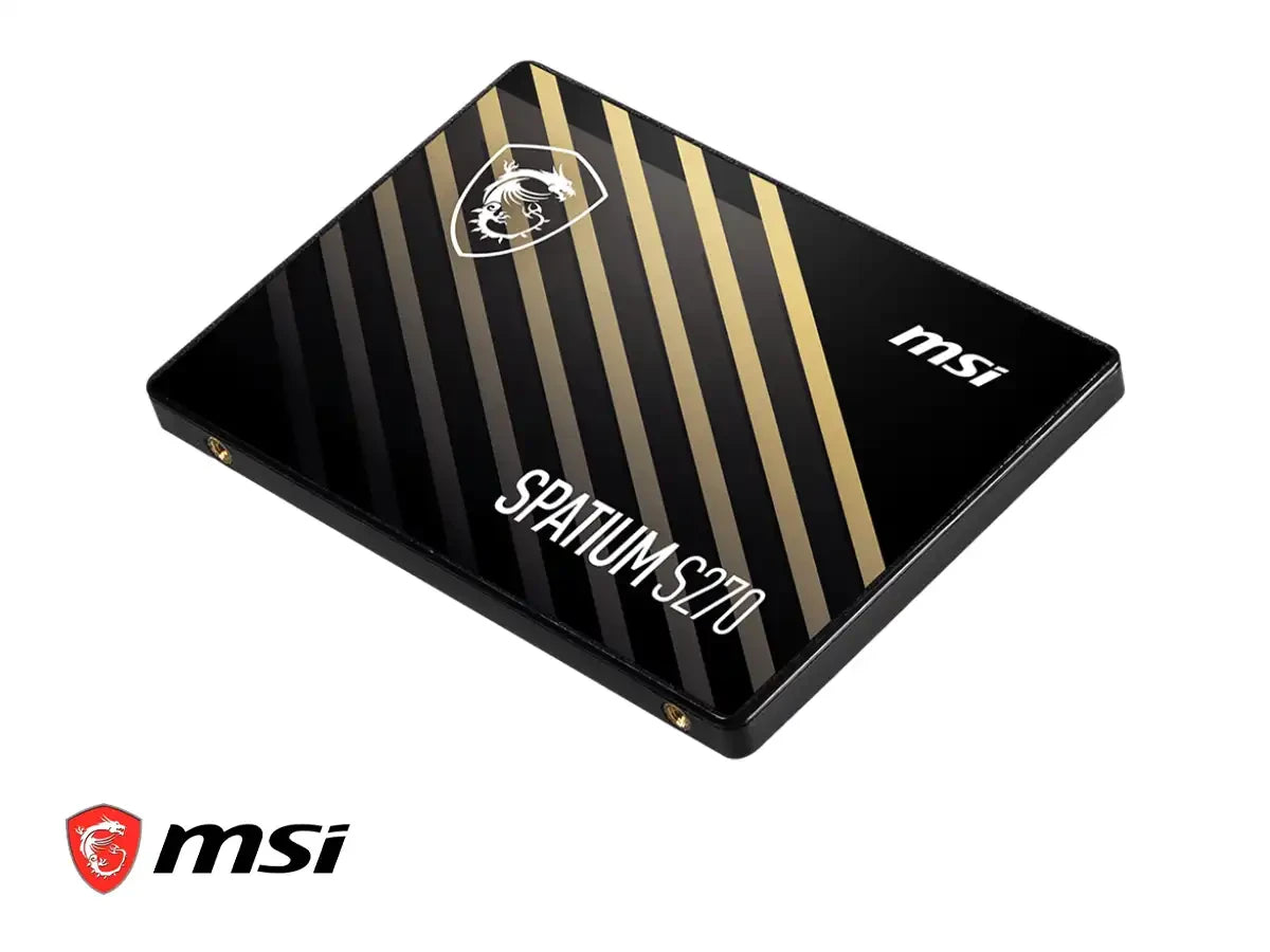 Unidad De Almacenamiento Ssd Sata 2.5 Msi 960gb Spatium S270 (spatium S270960) 500mb/s