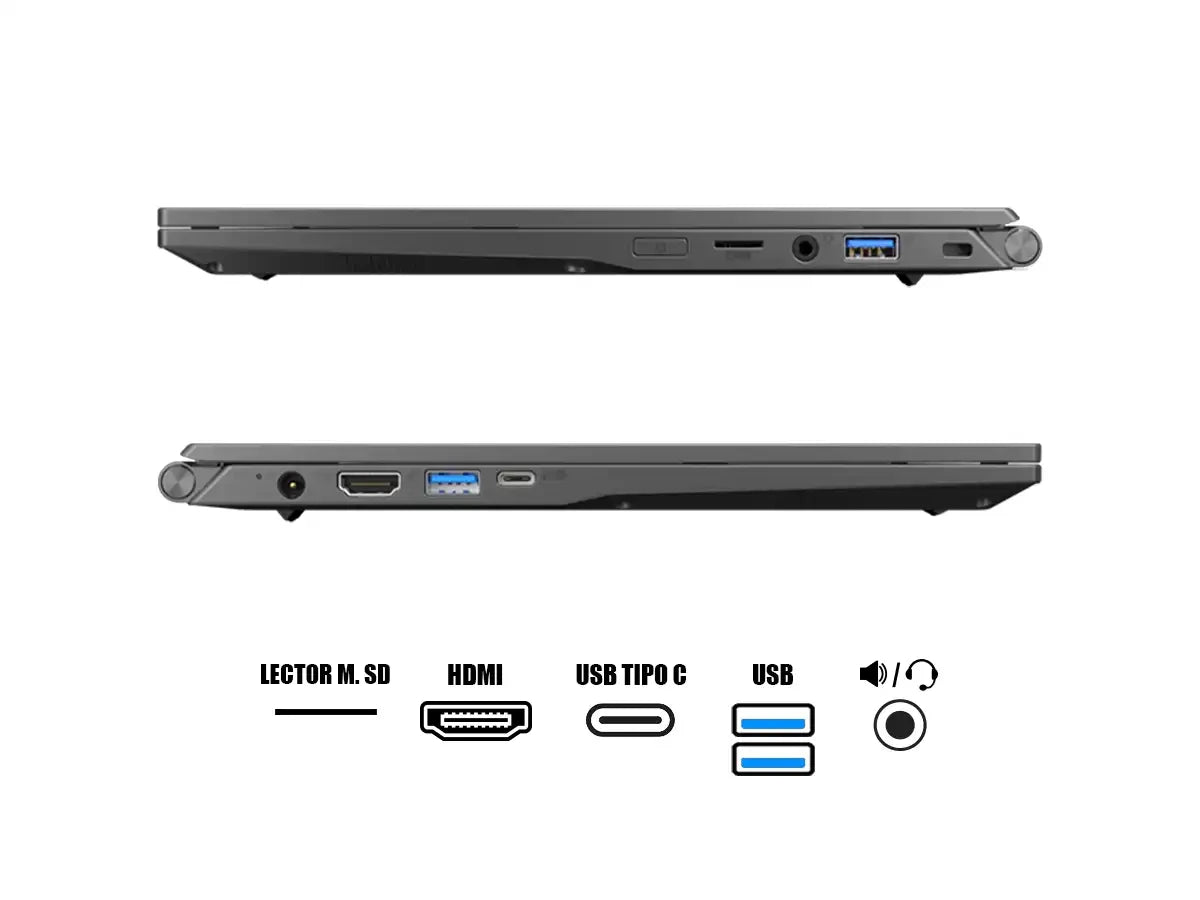 Laptop Gigabyte Core I7-1195g7 U4 Gamer (u4 Ud-70us823so) Pantalla 14" Fhd, Ram 16gb, Ssd M.2 512gb, Win11, Es., 11gen